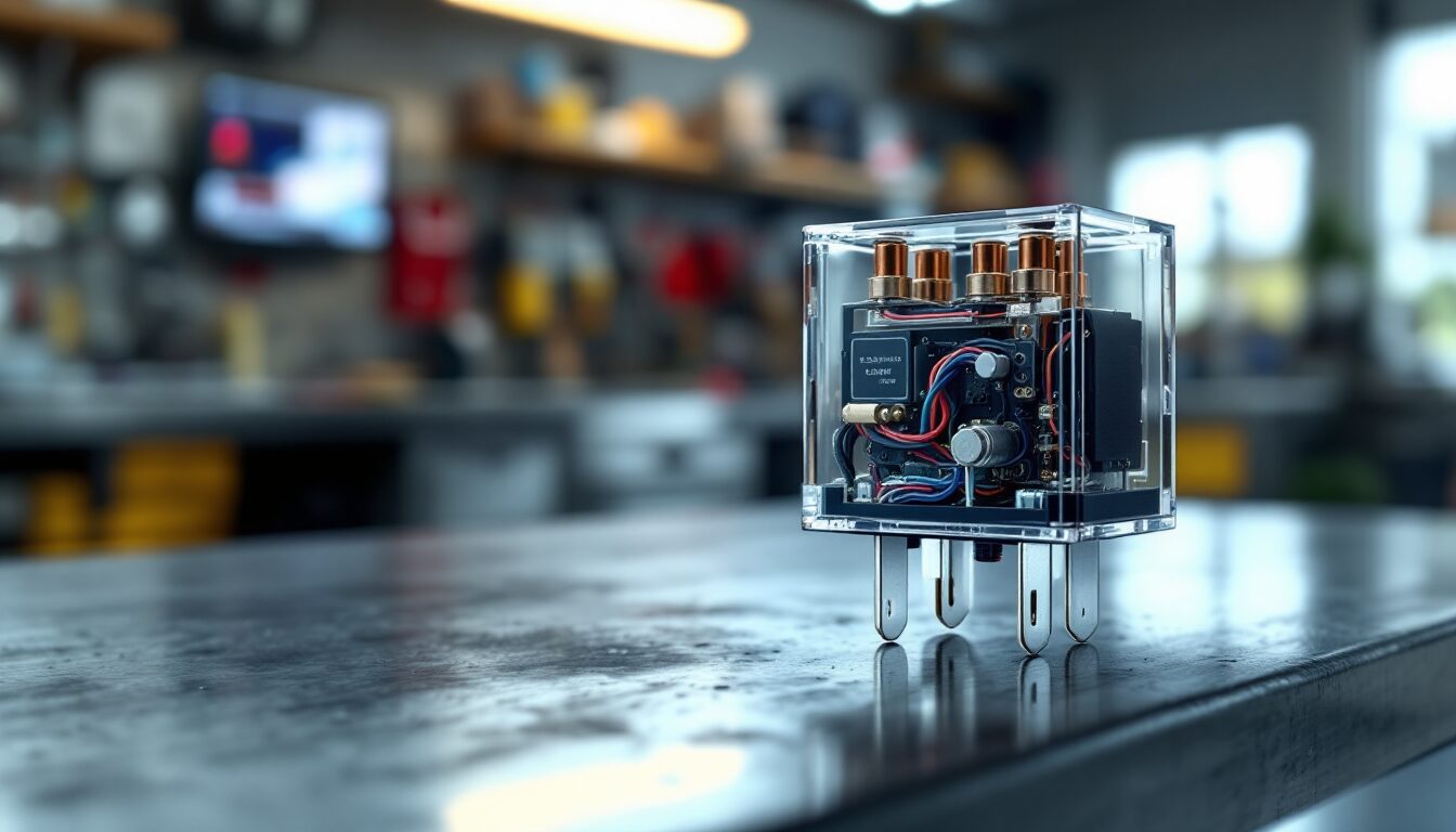 fonctionnement centrale clignotant 3 broches