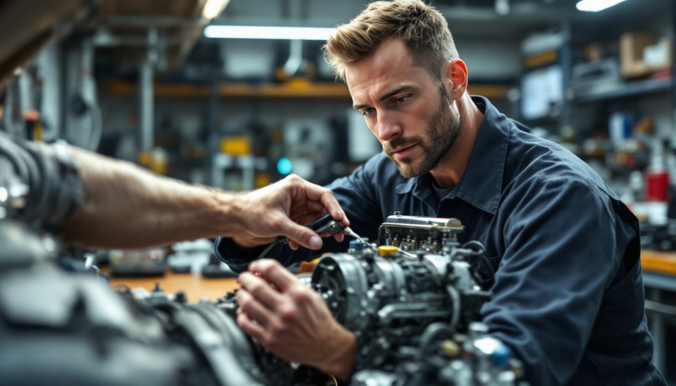 comment tester une bobine d'allumage moteur 4 temps