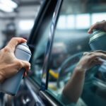 bombe pour teinter les vitres