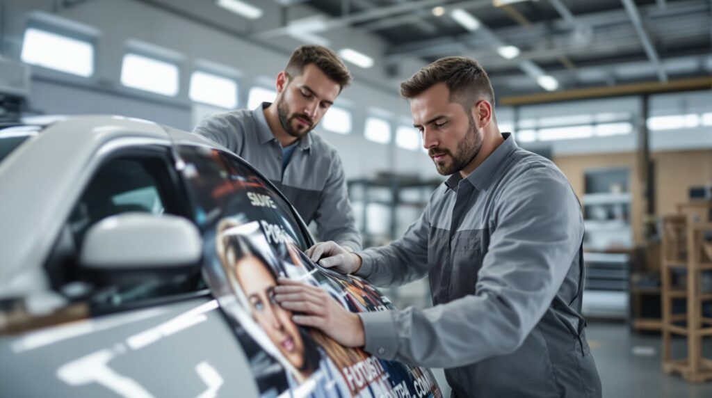 marquage publicitaire voiture tarif