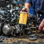 filtre à gasoil encrassé panne