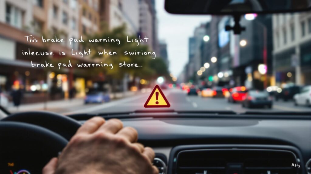 peut on rouler avec le voyant plaquette de frein