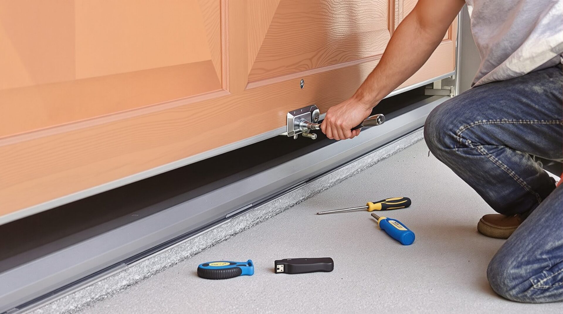 serrure porte de garage basculante