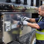 serrure coffre camion benne