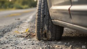 peut on rouler avec un pneu crevé