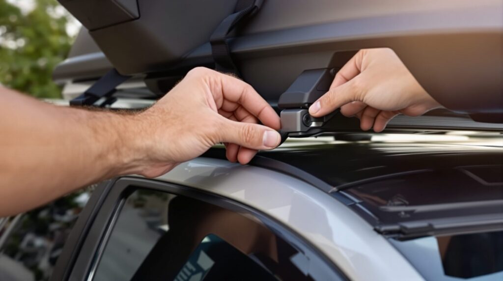 serrure coffre de toit