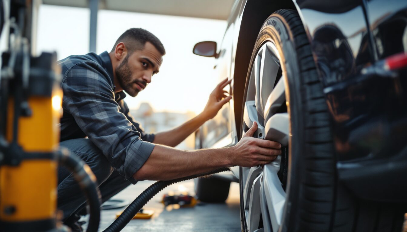 comment gonfler un pneu