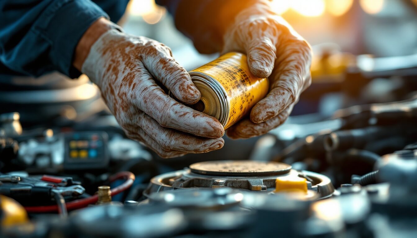 filtre à gasoil encrassé panne