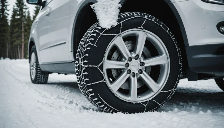 taille des chaines à neige