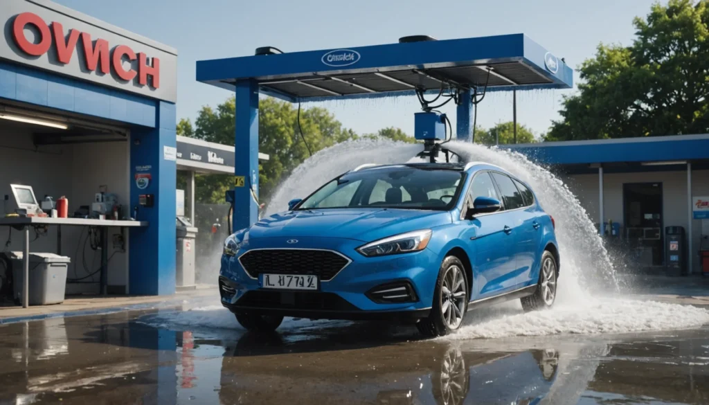 enlever antenne voiture lavage