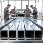 Tubes rectangulaires en acier : le bon choix pour vos projets d’atelier et d’aménagement auto