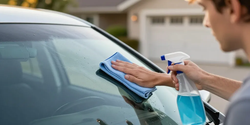 Comment bien nettoyer son pare-brise : la méthode sans traces efficace