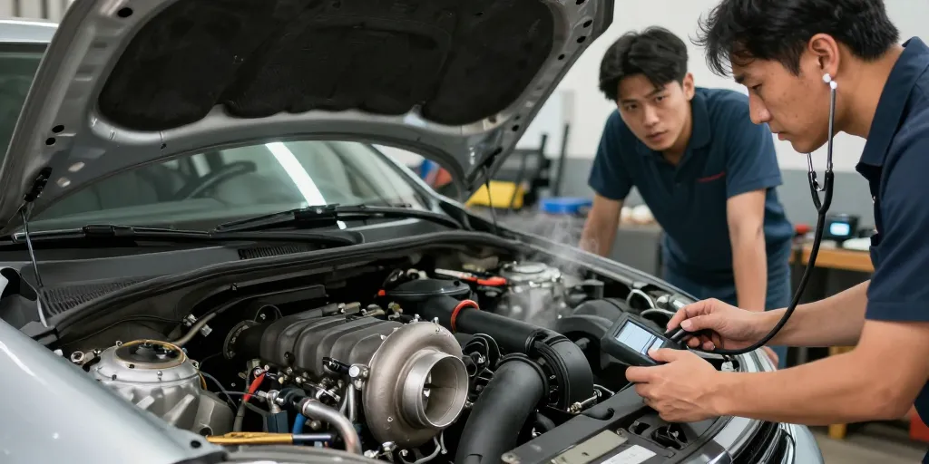Ma voiture siffle quand j&rsquo;accélère : le diagnostic à faire immédiatement ?