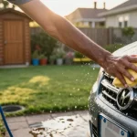 peut on laver sa voiture dans son jardin