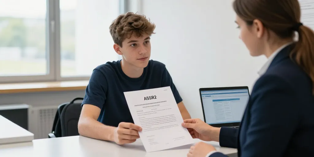 comment faire si on a perdu son assr2