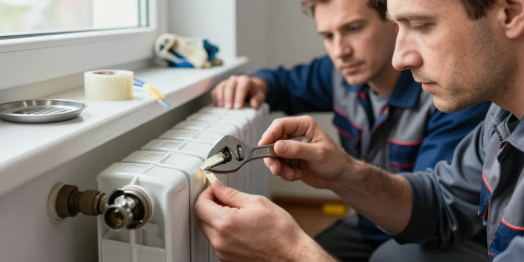 comment réparer un radiateur qui fuit