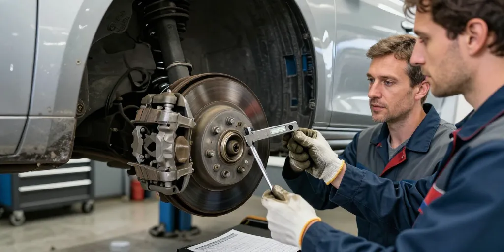 Quand je freine ma voiture fait du bruit : le diagnostic à réaliser ?