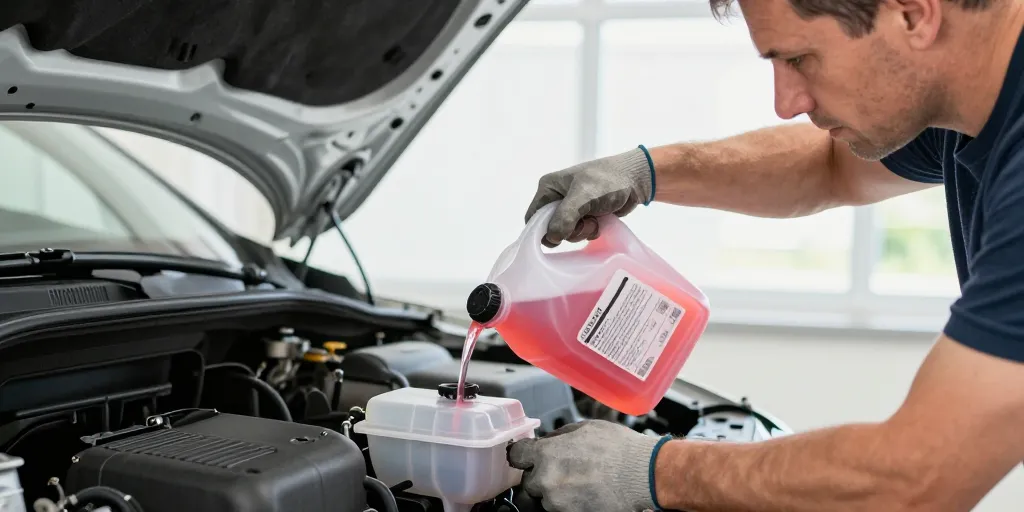 Comment remplir liquide de refroidissement : la méthode sécurisée pour votre moteur