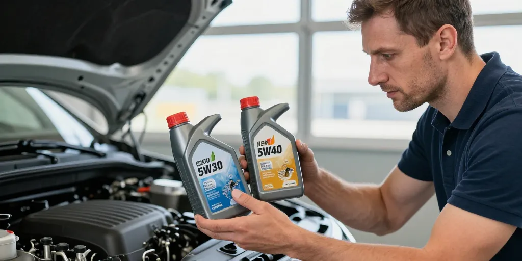 Quelle viscosité huile moteur : l&rsquo;indice 5W30 ou 5W40 pour votre voiture ?