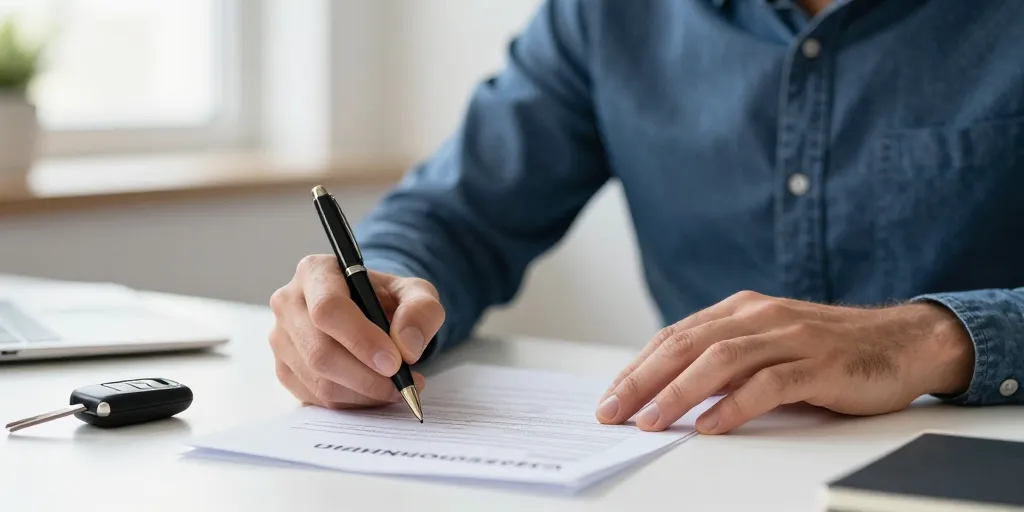 modèle lettre de résiliation assurance auto