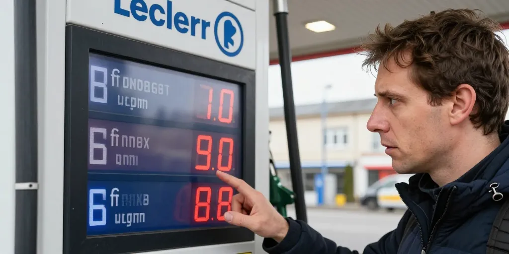 prix du carburant aujourd'hui autour de moi leclerc
