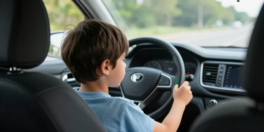 age pour aller devant en voiture